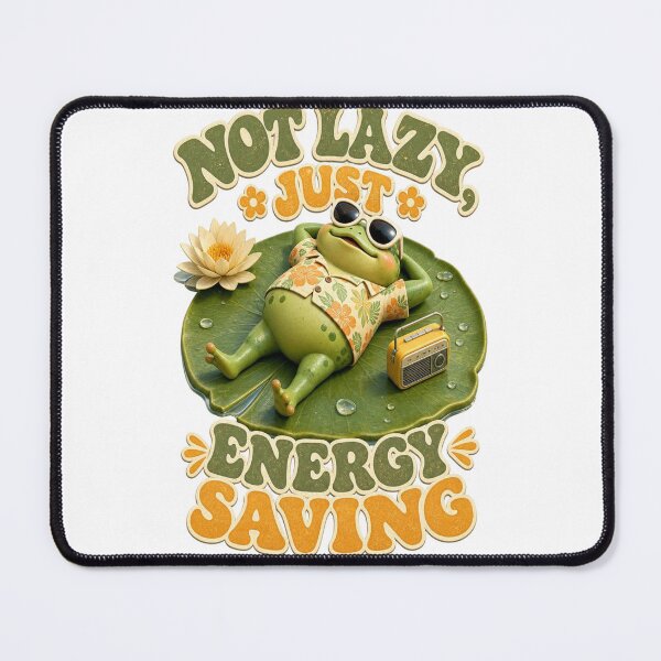 Item preview, Retro Energy Saving Frog Sticker designed and sold by mo-carnival.