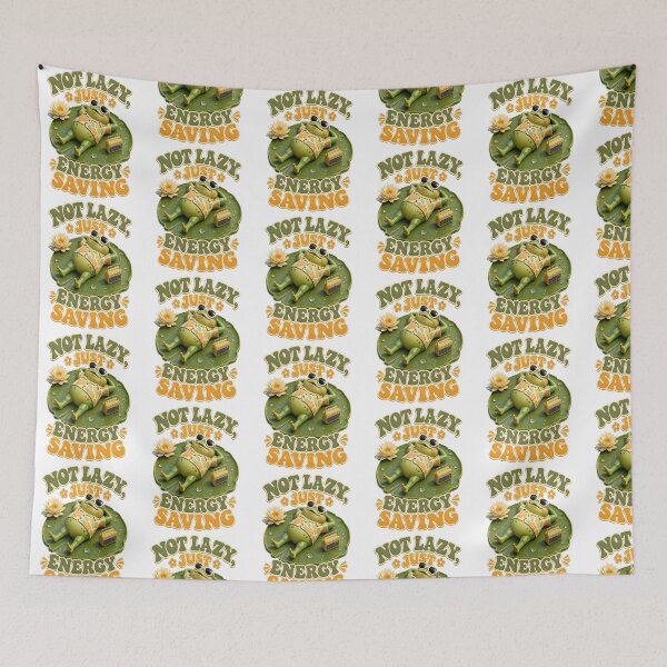Item preview, Retro Energy Saving Frog Sticker designed and sold by mo-carnival.