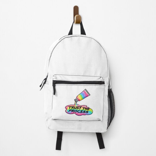 Item preview, Trust the Process Rainbow Paint Tube Motivational Artist Sticker designed and sold by Kavya Art.