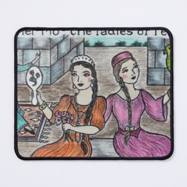 Item preview, Ladies of Persia Illustration designed and sold by PrismePalette.