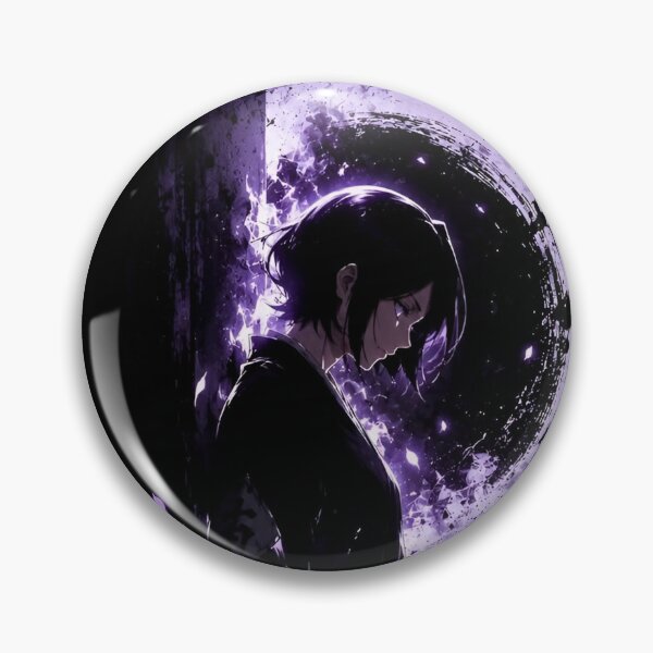 Item preview, Dark Fantasy Purple Swordswoman | Glowing Spirit Blade Anime Aesthetic Art designed and sold by Dyan4.