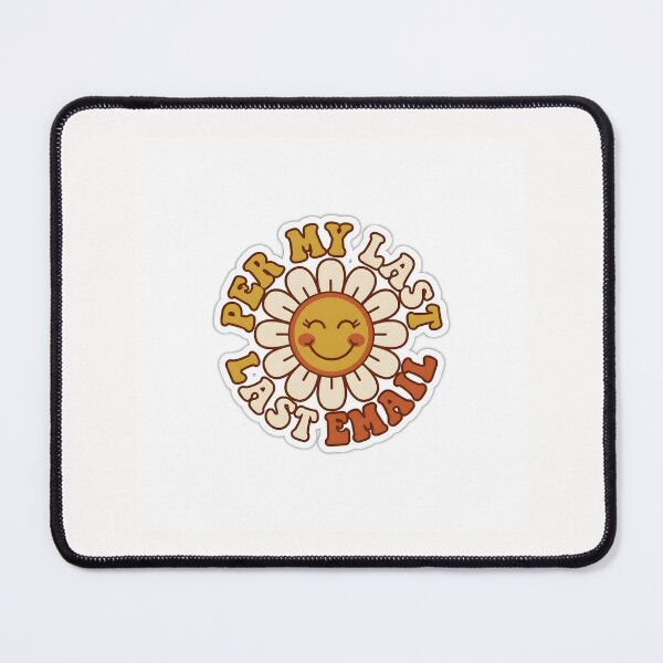 Item preview, My Last Email Vintage Flower Sticker designed and sold by yanejoy.