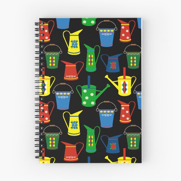 Item preview, Narrowboat Canal Boat Scuttles Pattern designed and sold by HotHibiscus.