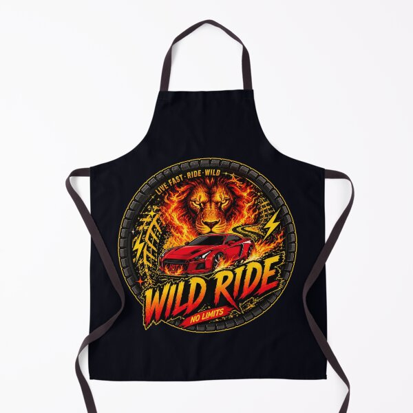 Artikelvorschau, No Limits Wild Ride Fire Lion Racing Streetwear-Shirt entworfen und verkauft von Aimetoi.