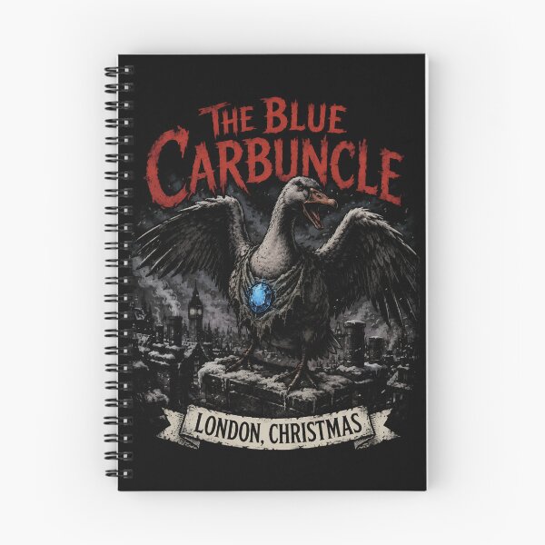 Item preview, Sherlock Holmes The Blue Carbuncle London Christmas Dark Gothic Art designed and sold by Fenay Designs.