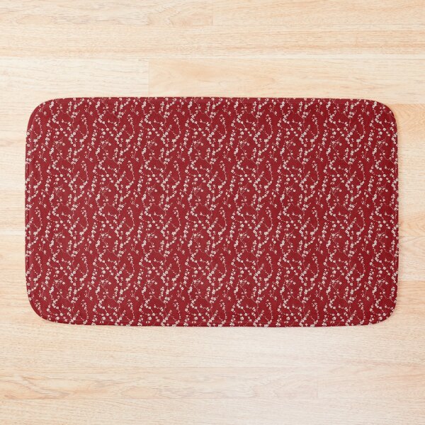 Item preview, Vintage Red Floral Pattern designed and sold by LouieVanille.