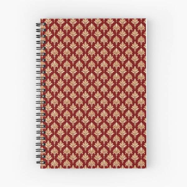 Item preview, Vintage Red Damask Pattern designed and sold by LouieVanille.