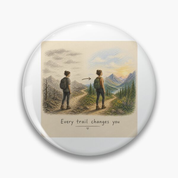Item preview, Every trail changes you. designed and sold by CinemaChronik.