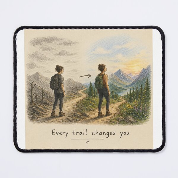 Item preview, Every trail changes you. designed and sold by CinemaChronik.