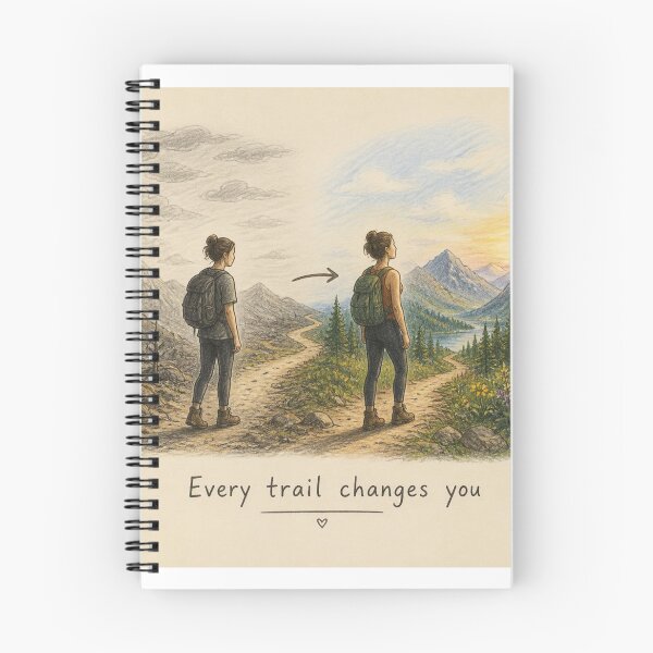 Item preview, Every trail changes you. designed and sold by CinemaChronik.