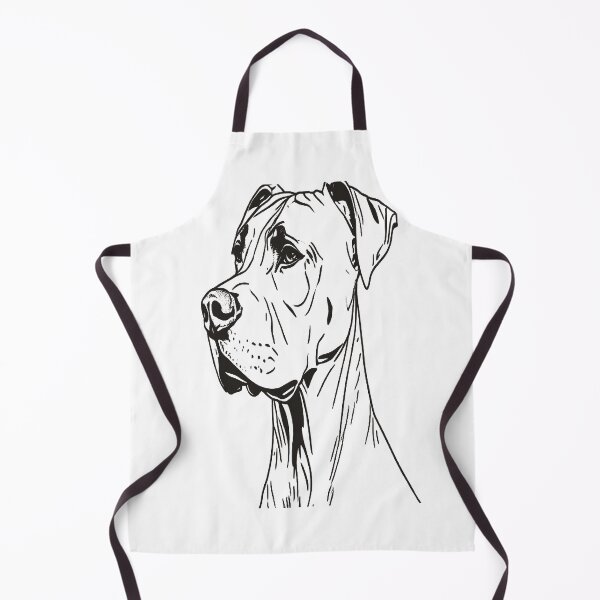 Item preview, Great Dane in Minimalist Linear Art designed and sold by VestraDesign.