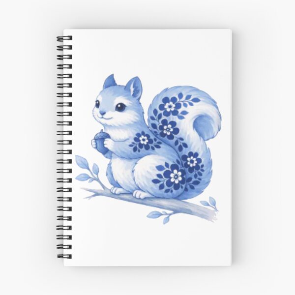 Item preview, Delft squirrel designed and sold by ArtAndDesignA.
