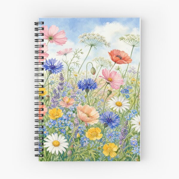 Item preview, Spring Floral | Elegant Botanical Wildflower Bloom Nature Art T-Shirt designed and sold by rushaib.