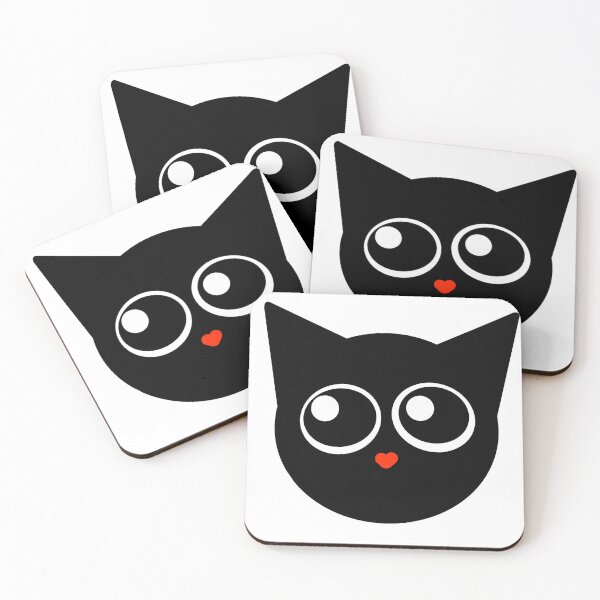 Item preview, Chibi Black Cat designed and sold by TheIndigoMelody.