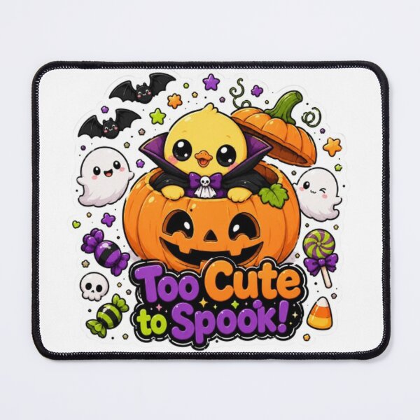 Item preview, Cute Halloween Duck In Pumpkin Patch designed and sold by Snurly.