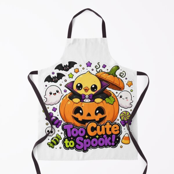 Item preview, Cute Halloween Duck In Pumpkin Patch designed and sold by Snurly.
