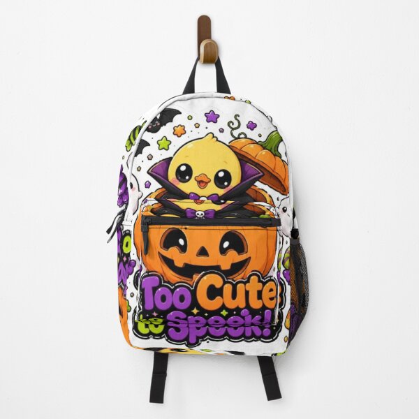 Item preview, Cute Halloween Duck In Pumpkin Patch designed and sold by Snurly.