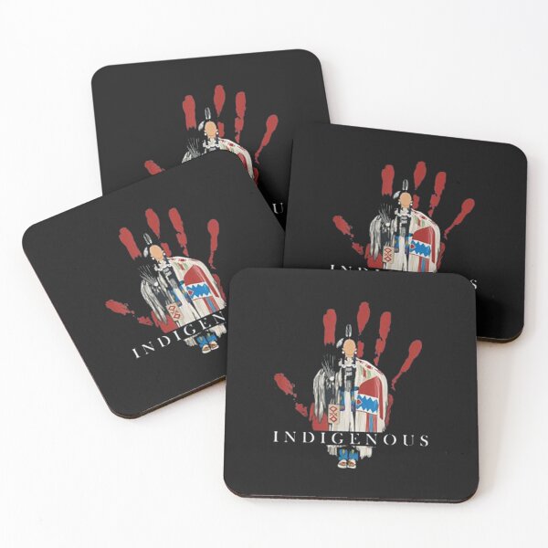 Item preview, Native American Indigenous Red Hand Indian Blood designed and sold by Gbriel3.