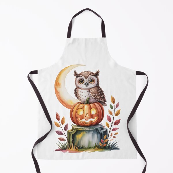 Item preview, Owl on Halloween Pumpkin designed and sold by jkrphoto.