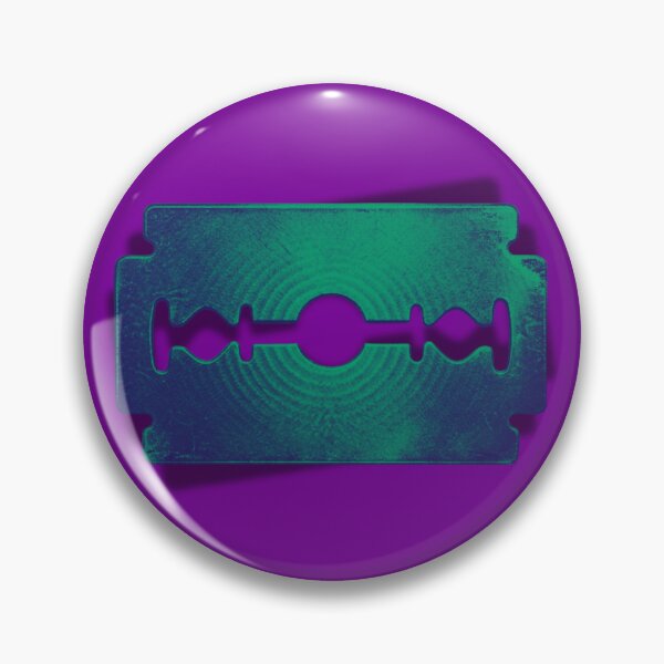Item preview, Classic Minimalist Razor Blade Barber Icon Design designed and sold by Barber MD Culture.