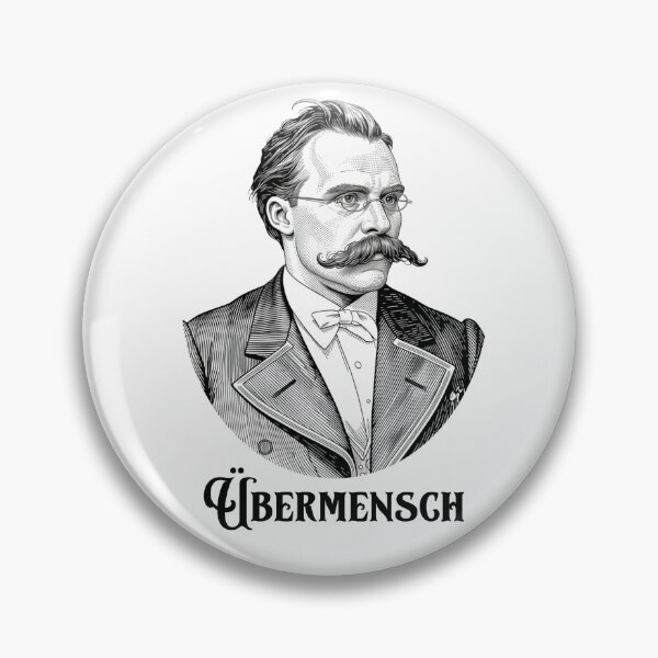 Item preview, Friedrich Nietzsche - Übermensch designed and sold by Deviant Logic Design.