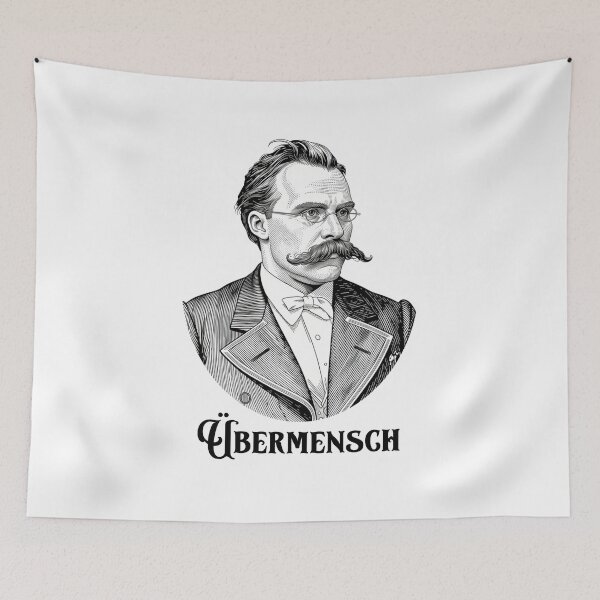 Item preview, Friedrich Nietzsche - Übermensch designed and sold by Deviant Logic Design.
