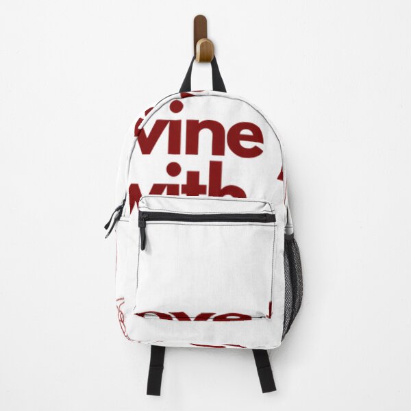 Item preview, Love The Wine You're With – Funny Wine Lover Pun Quote Art designed and sold by mentosdesigner.