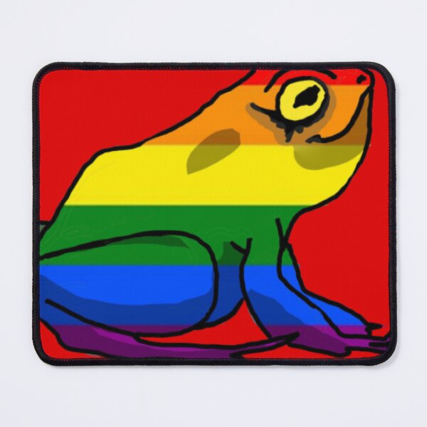 Item preview, Rainbow Stripe Pride Toad designed and sold by PrismePalette.