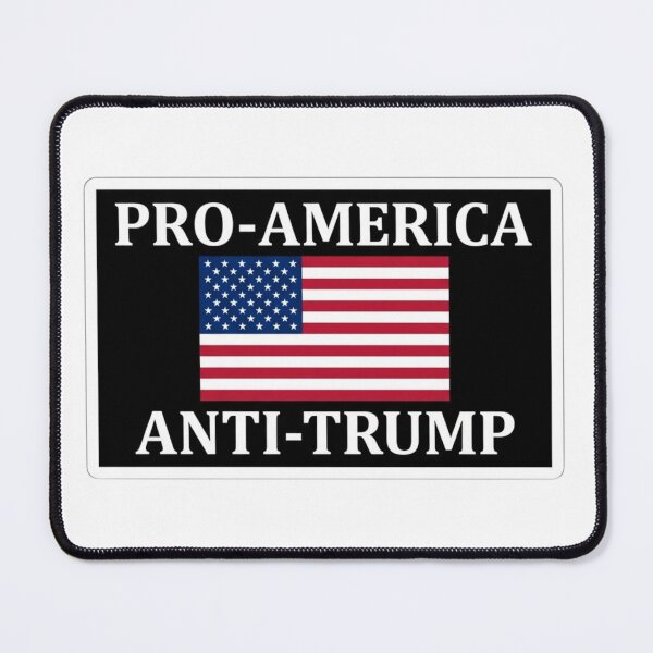 Item preview, Pro-America Anti-Trump Patriotic Flag - Anti Trump Bumper designed and sold by raedattia.
