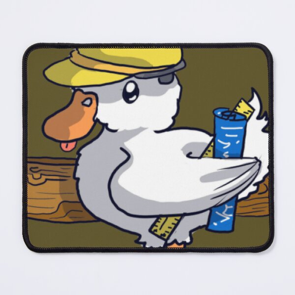 Item preview, Cute Builder Duck Cartoon designed and sold by PrismePalette.