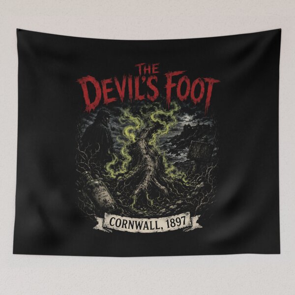 Item preview, Sherlock Holmes The Devil's Foot Cornwall 1897 Toxic Poison Art designed and sold by Fenay Designs.