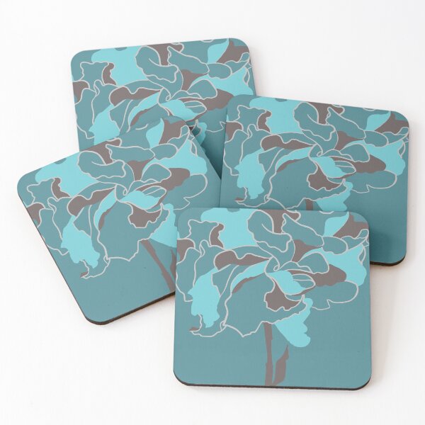 Item preview, Blue-green umbrella flowers designed and sold by GENEST-V.