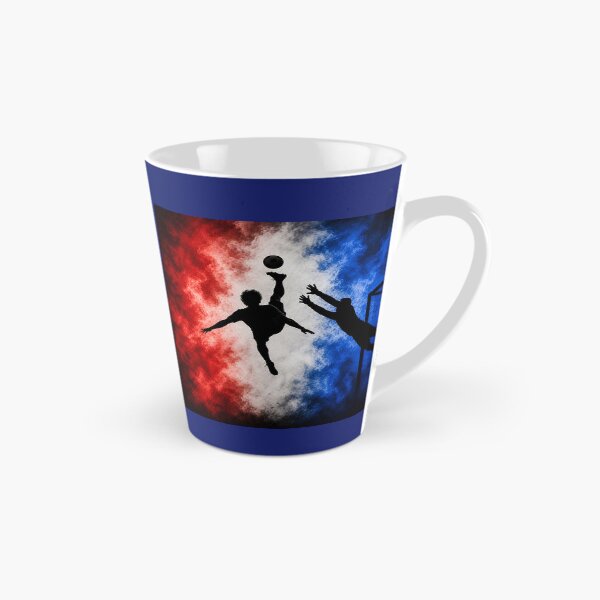Item preview, France Football Bicycle Kick – Epic Soccer Silhouette designed and sold by digitalbob60.