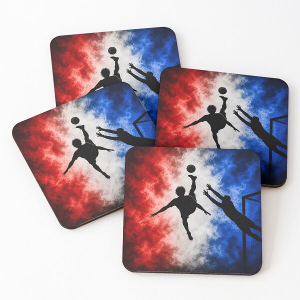 Item preview, France Football Bicycle Kick – Epic Soccer Silhouette designed and sold by digitalbob60.