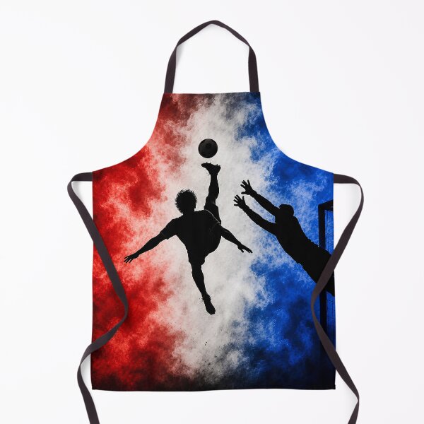 Item preview, France Football Bicycle Kick – Epic Soccer Silhouette designed and sold by digitalbob60.