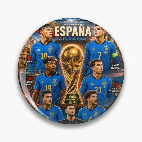 Item preview, 2026 FIFA WORLD CUP - SPAIN La Furia Roja designed and sold by DBM Photo Art 1.