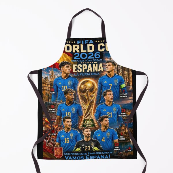 Item preview, 2026 FIFA WORLD CUP - SPAIN La Furia Roja designed and sold by DBM Photo Art 1.