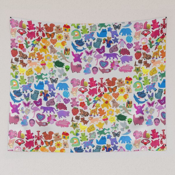 Item preview, rainbow stickers designed and sold by CatsCritterDesigns .