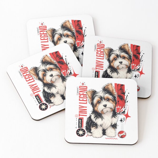 Item preview, Tiny Legend Biewer Yorkie Terrier Puppy designed and sold by AntiqueImages.