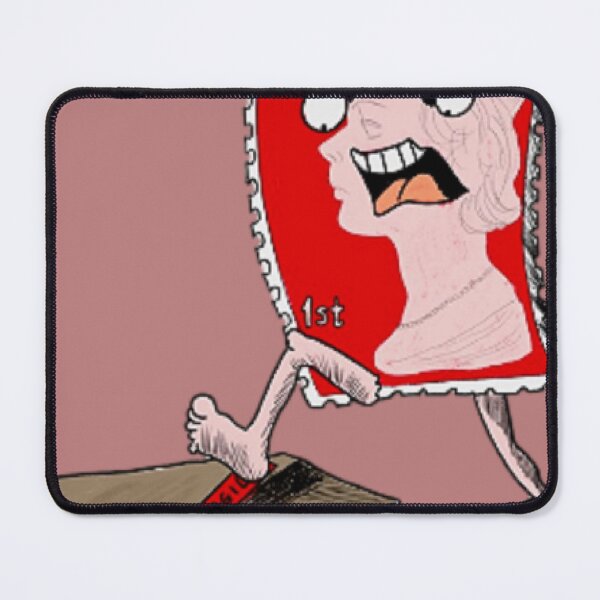 Item preview, Angry Postal Stamp Stomping Box designed and sold by AbsurdVibes.
