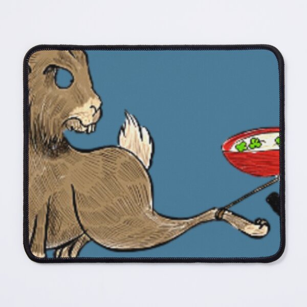 Item preview, Weird Leprechaun Pulling Brown Rabbit designed and sold by AbsurdVibes.