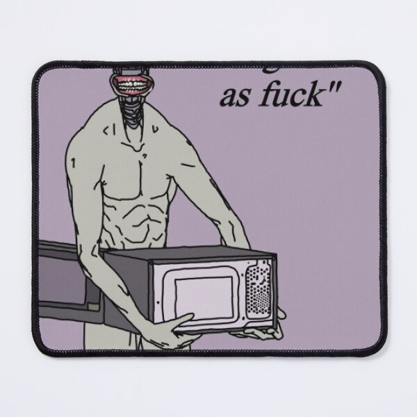 Item preview, Fast Microwave Robot Meme designed and sold by AbsurdVibes.