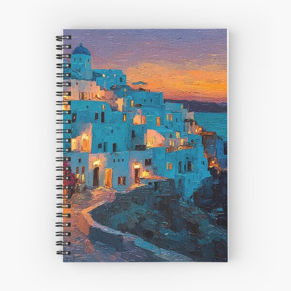 Item preview, Whitewashed Cliffside Santorini designed and sold by daila70.
