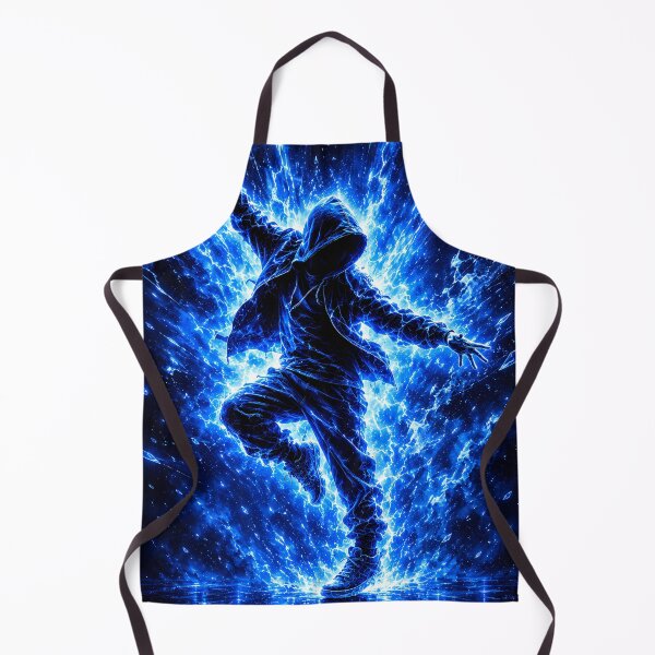 Item preview, Blue Energy Burst Dancer . Electric Motion Fantasy Art designed and sold by aminz4.
