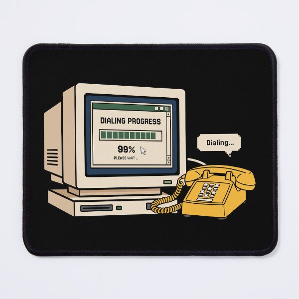 Item preview, Retro Dial Up Internet Nostalgia designed and sold by Zerhof.
