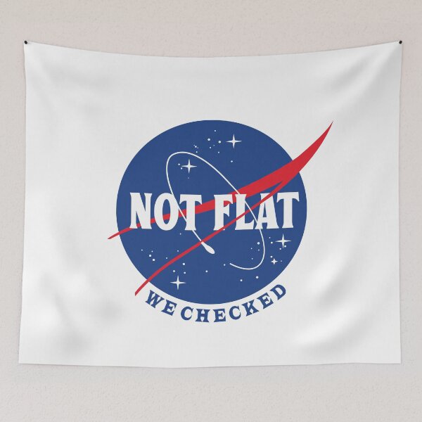 Item preview, NASA - Not Flat designed and sold by DeltaBOX.