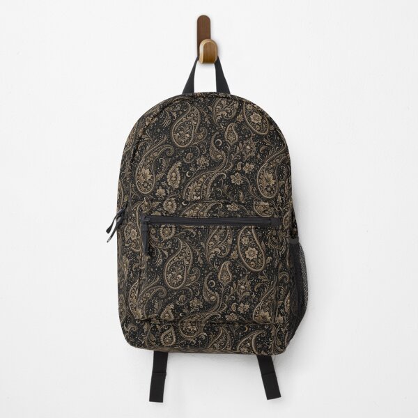Item preview, Gothic Paisley Skull Floral designed and sold by MoodSupplyStudio.