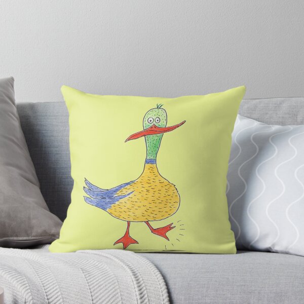 Item preview, DUCK WITH A WONKY SMILE designed and sold by Nikki Attree.