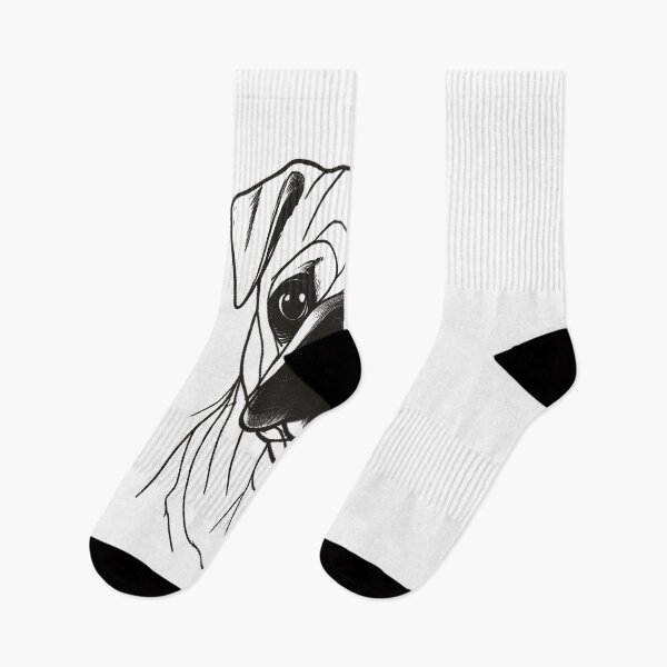 Item preview, Pug in Minimalist Linear Art designed and sold by VestraDesign.