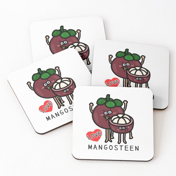 Item preview, Cute I LOVE MANGOSTEEN designed and sold by kanaehonkawa.
